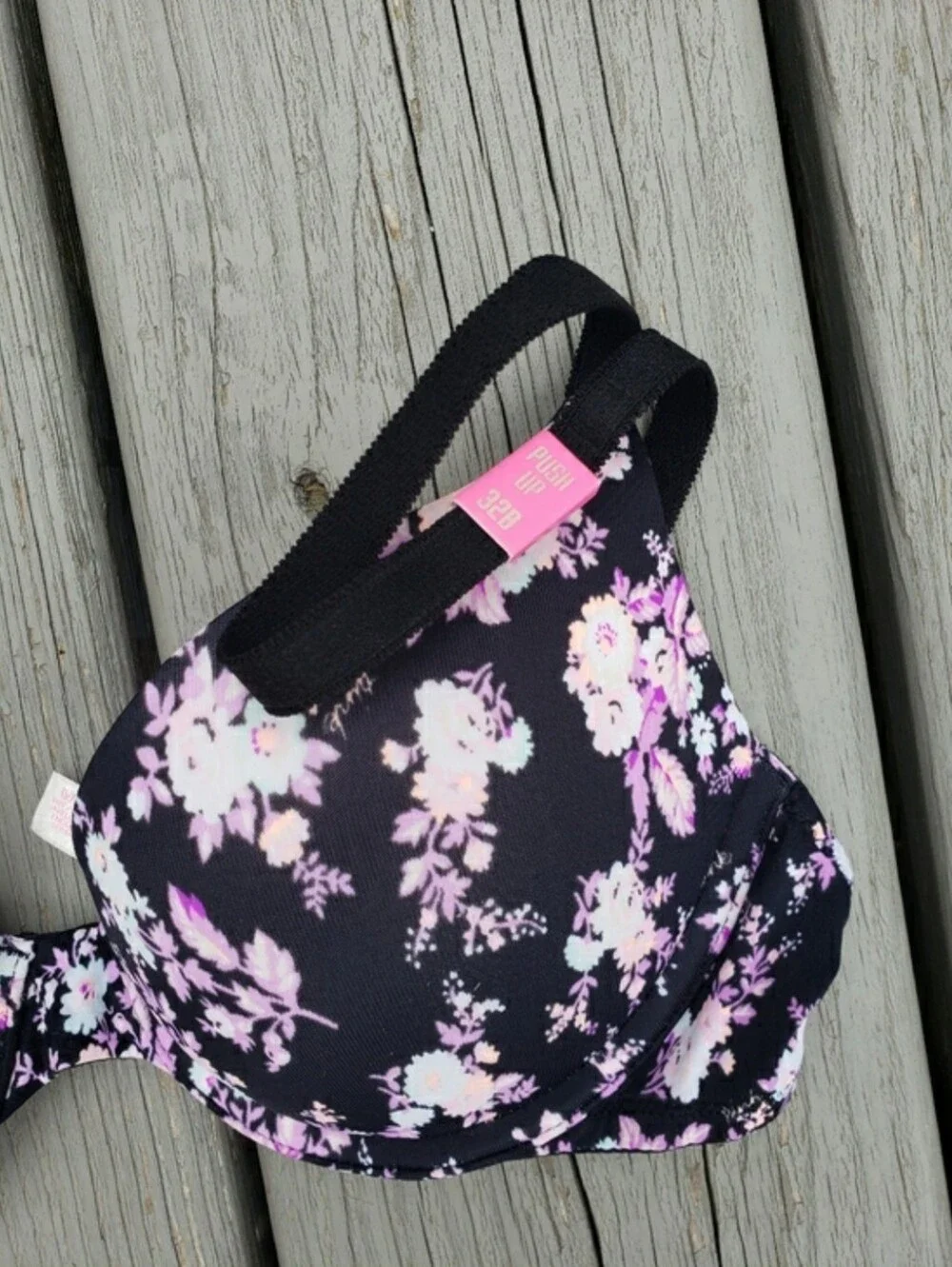 Victoria's Secret PINK Floral  Push-Up Bra 32B